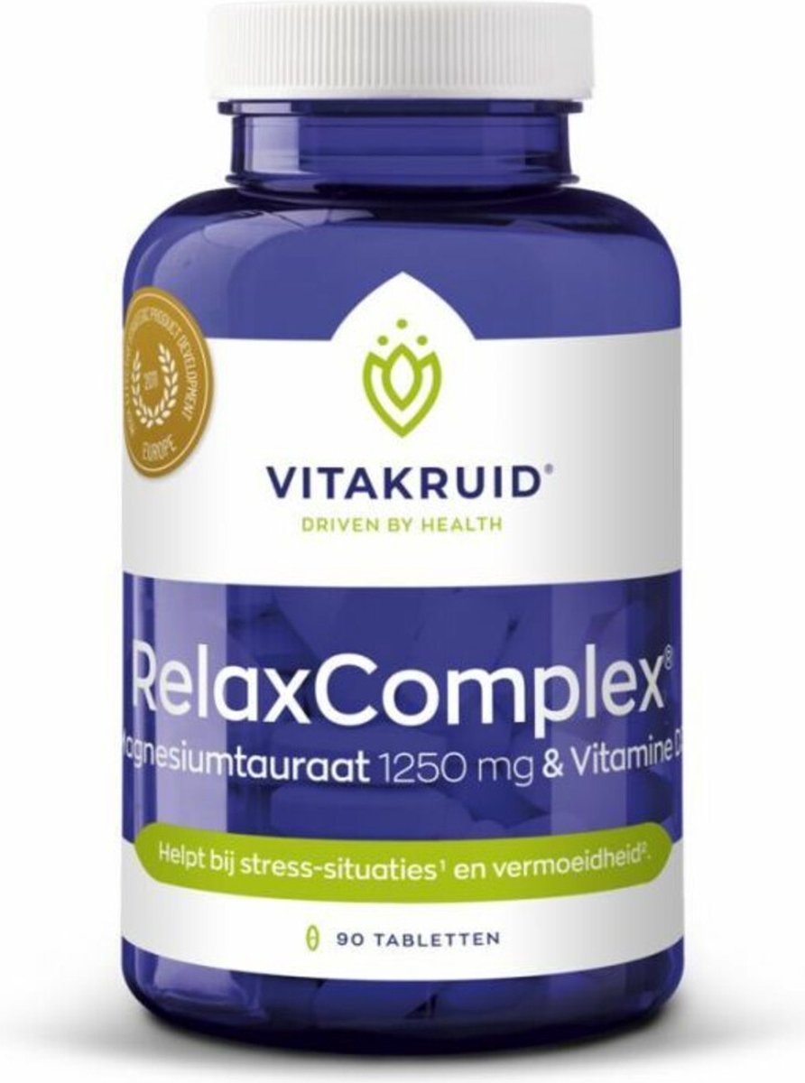 Goedkoopste 2x Vitakruid RelaxComplex 90 tabletten
