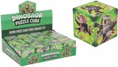 Dinosaurus draai puzzel kubus 12 Stuks