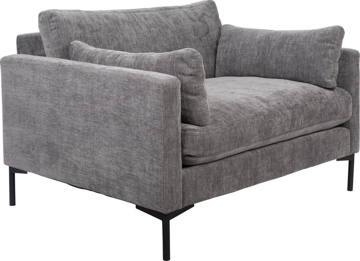 Zuiver Summer Loveseat Antraciet - Grijs