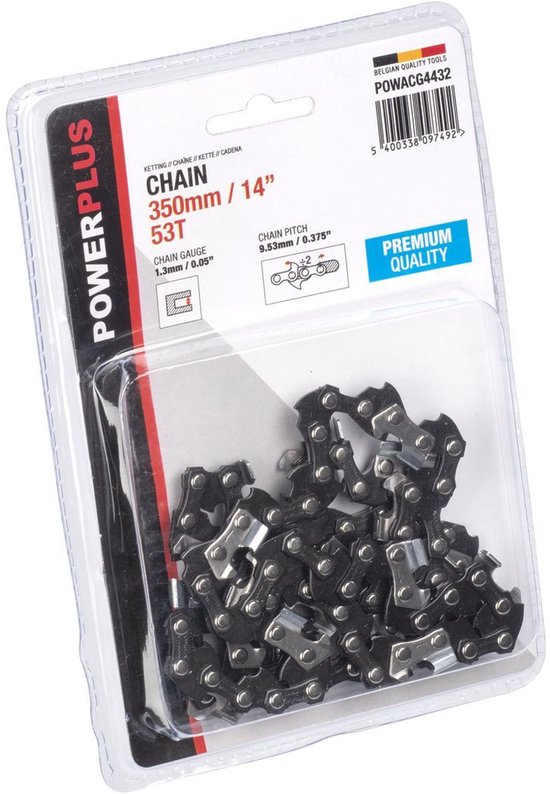 Powerplus POWACG4432 Ketting - 14" - 350mm - 53T - Premium van Powerplus — afbeelding 2