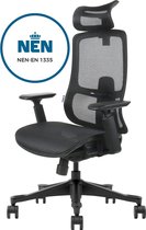 Chaise de bureau ergonomique Stane® - Ajustable - Appui-tête - Chaise de jeu - Chaise de bureau à roulettes - Garantie 3 ans