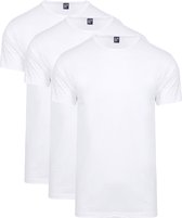 Alan Red derby 3-pack O-hals shirts wit - maat S