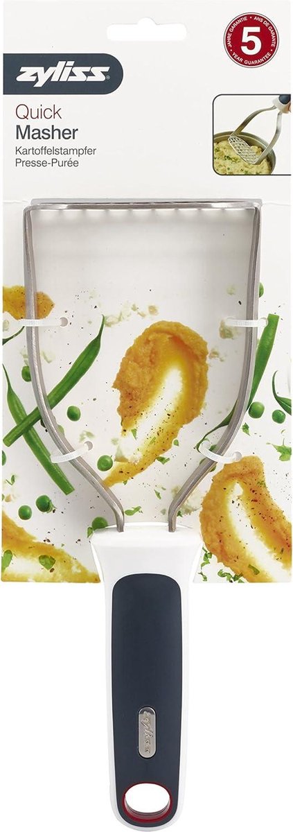 thumbnail: Vegena Aardappelstamper Roestvrij Staal - Keukenpers Voor Aardappelpuree En Groenten