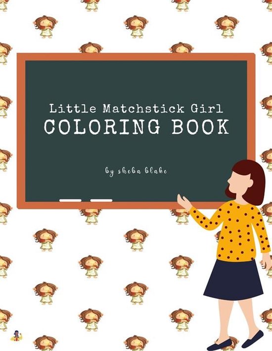 Little Matchstick Girl Coloring Book for Kids Ages 3+ (Print ... - cover