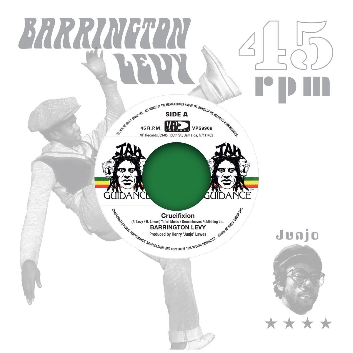 Barrington Levy & Ranking Joe - Crucifixion / River Jordan (7" Single)