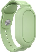 Premium Armband geschikt voor Samsung Smarttag 2 | horloge voor Kinderen met Sluiting | Smarttag2 sleutelhanger Hoesje Kind | Polsband GPS Horloge Kind | Trackers Band | Kinder Horloge | Peuter | GPS Horloge Senioren - groen