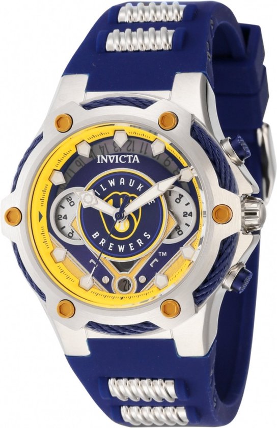 Invicta MLB - Milwaukee Brewers 43529 Quartz horloge - 40mm