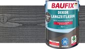 BAUFIX Deco Houtbeits antraciet grijs 5 Liter