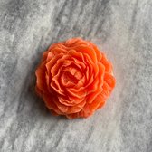 Amberblok oranje roos - mango