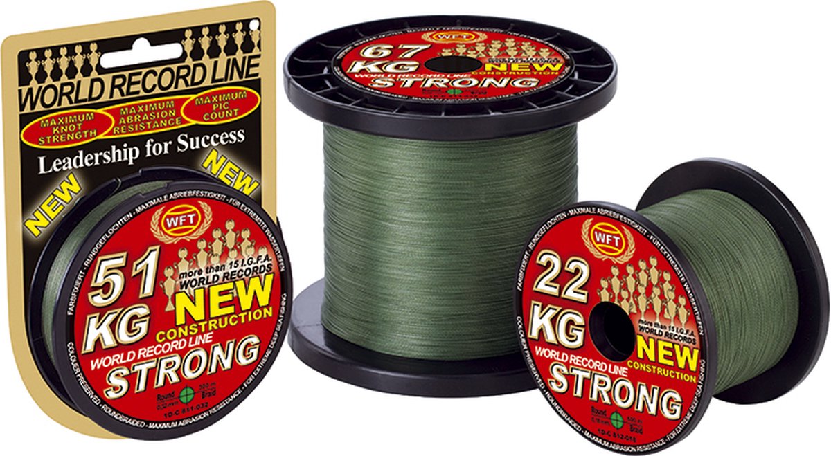 WFT KG-Strong Green | 22kg | 0.18mm | 150 meter