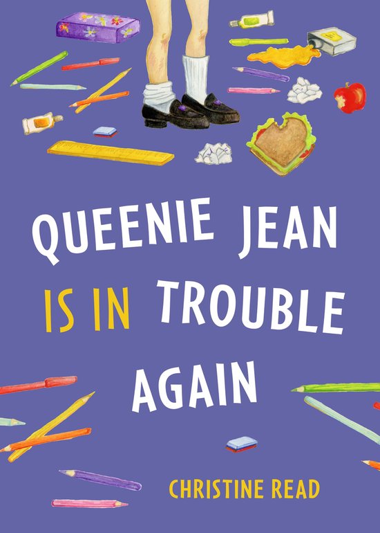 Queenie Jean Is in Trouble Again - cover