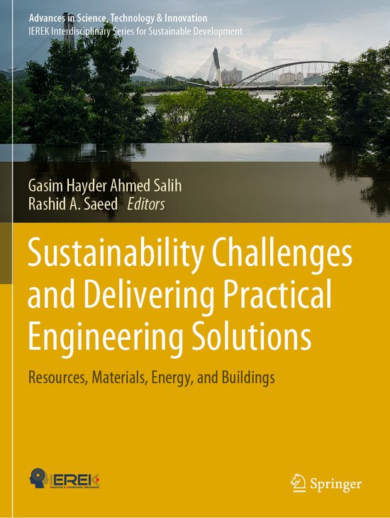Advances in Science, Technology & Innovation- Sustainability ... - cover