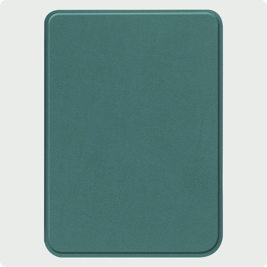 Hoes Geschikt voor Kobo Clara BW Hoesje Bookcase Cover Hoes - Hoesje Geschikt voor Kobo Clara BW Hoes Cover Case - Donkergroen van FINDING CASES — afbeelding 5