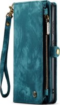 Caseme 008 Telefoonhoesje geschikt voor Samsung Galaxy A52 Hoesje Uitneembare 2in1 Bookcase Portemonnee - Blauw