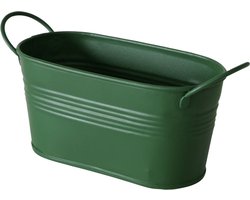 Boltze Bloempot LINGO, verzinkt, langwerpig, 20 x 8,5 x 9,5 cm