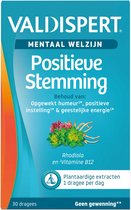 Valdispert Positieve Stemming - Vitamine B12 voor behoud opgewekt humeur, positieve instelling & geestelijke energie - Rhodiola - 30 dragees