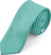 Turquoise Basic Stropdas van 6 cm