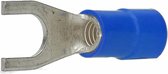 Intercable Q-serie DIN geïsoleerde vorkkabelschoen 1,5-2,5 mm² M4 vertind - blauw per 100 stuks (ICIQ24G)