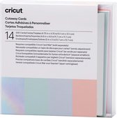 Cricut S40 Uitsnijkaarten 12,1x12,1cm – Pastel (14 stuks)