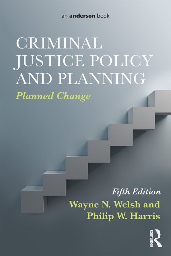 Criminal Justice Policy and Planning - cover