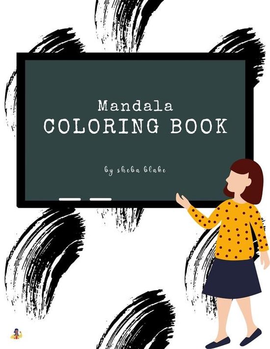 Mandala Coloring Books 4 - Mandala Coloring Book for Teens ( ... - cover