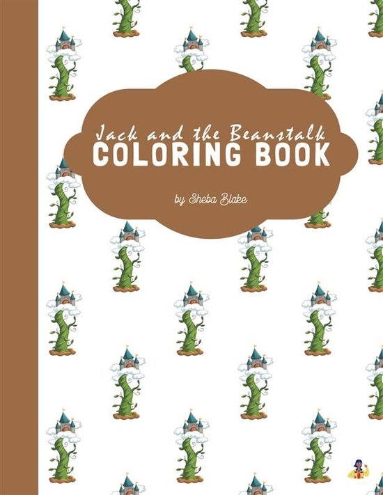Jack and the Beanstalk Coloring Book for Kids Ages 3+ (Print ... - cover
