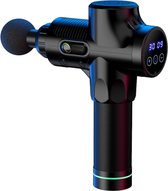 Massage Gun Professioneel - Incl. 10 Opzetstukken en Draagtas Koffer - Massage Apparaat - 30 Snelheden - Massagegun - 45dB 3500RPM - Massage Pistool - Relax - 2600 mAh Oplaadbaar - Voor Ontspanning & Sport - Zwart