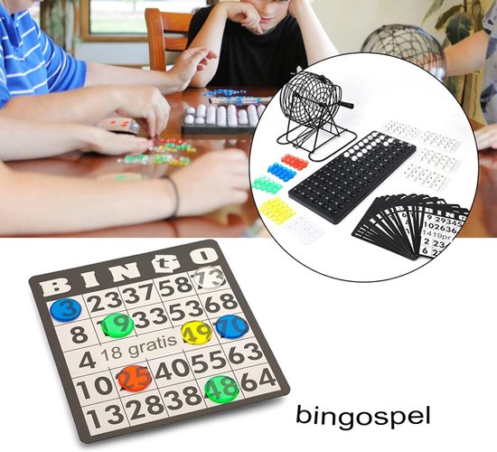 Legami - Automatische tombola, inclusief draaibare metalen bal, 90 genummerde ballen, achterwand, 60 herbruikbare mappen, 300 speelfiguren en 2 stoffen zakken Legami - Automatische tombola, inclusief draaibare metalen bal, 90 genummerde ballen, achterwand, 60 herbruikbare mappen, 300 speelfiguren en 2 stoffen zakken