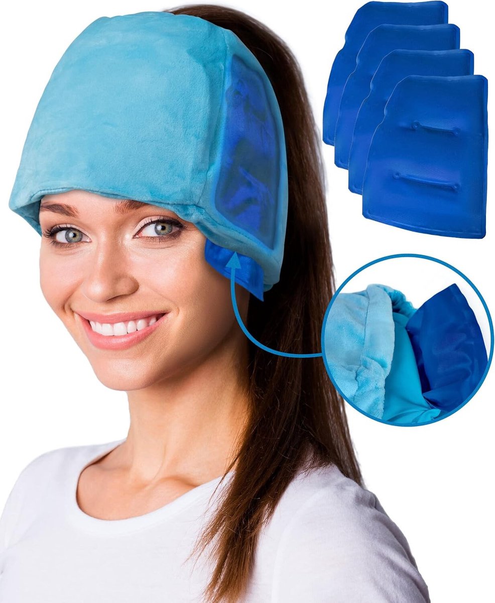 Goedkoopste Migraine Muts- Migraine Masker - Hoofdpijn Masker - Migrainemasker - Anti Migraine