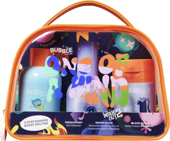 Foto: Bubble skincare one of a kind 3 step barrier boost routine skin care set geschenk set limited edition