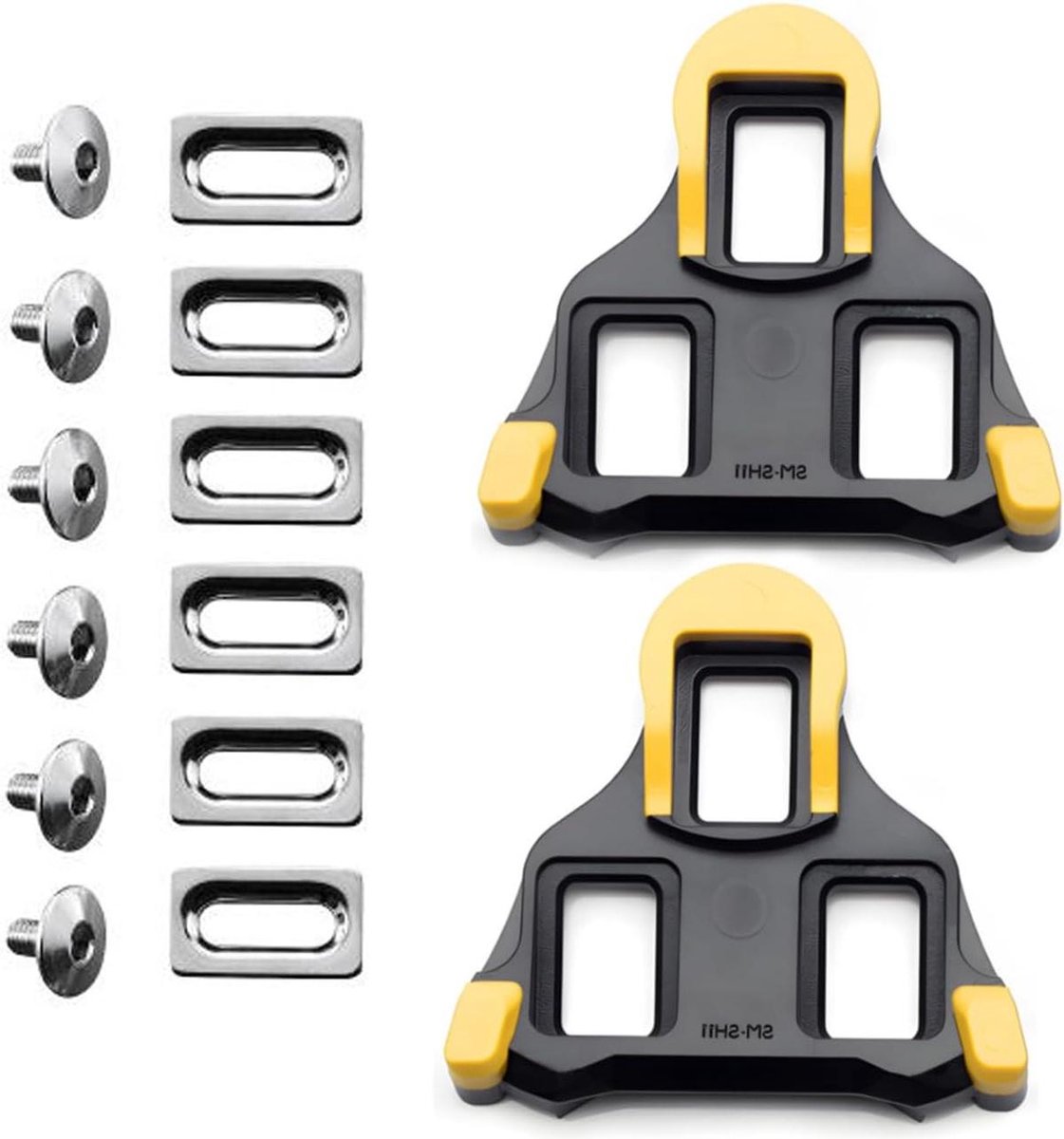 SPD SL Cleats schoenplaatjes geel - SM-SH11 versie