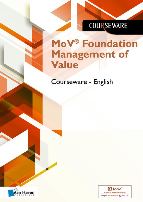 MoV® Foundation Management of Value Courseware – English - cover