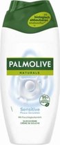 Bol.com Palmolive Naturals Moisturising Milk Shower Cream Sensitive - 6 x 250 ml aanbieding