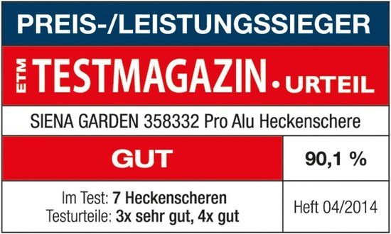 Aluminium heggenschaar met takkensnijder - professionele kwaliteit 358332 van Merkloos	 — afbeelding 3