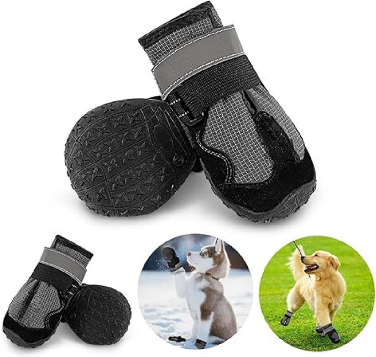 Lexium Hondenschoenen pootbeschermer - Hondenschoenen - Pootbescherming hond - Hondenschoentjes - Hondenlaarzen