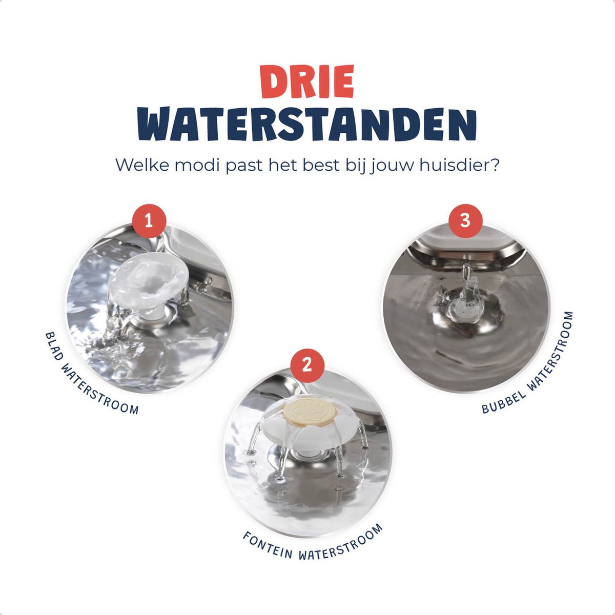 JC Pets Premium Drinkfontein voor Kat en Hond - Draadloze Waterfontein met Sensor - Katten Fontein - Waterbak Automatisch - RVS - Fluisterstil - Inclusief 3 filters - Zwart & Transparant thumbnail 8