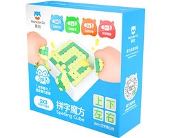 GAN Monster Go Spelling Cube – 3x3 GROEN/GEEL