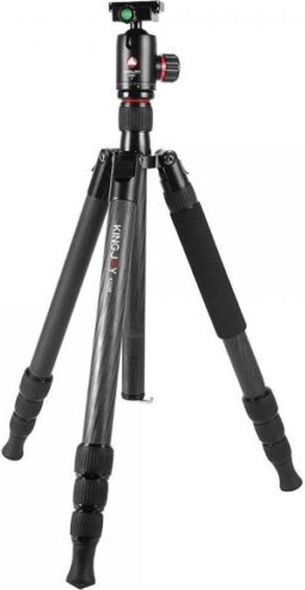 KingJoy Driepoot K3208 Carbon + QH20 Balhoofd