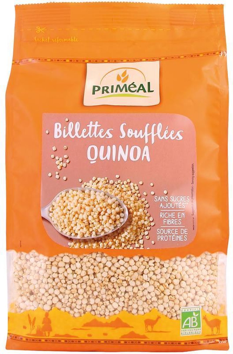 Primeal Gepofte quinoa 100 gram