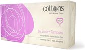 Cottons Super - 16 stuks - Tampons