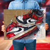 Poster - Nike Air Jordan - 70 X 50 Cm - Multicolor