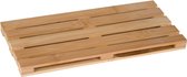 Pallet Presenteerplank Bamboe 15x30x2cm