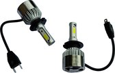 H7 koplamp set | 2x LED COB daglichtwit 6500K - 2x 8000 Lumen | 2x36W 9-32V