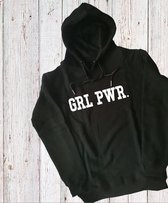 hoodie - dames - trui - sweater - kap - women hoodie - zwart - large - sporttrui
