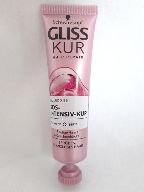 Gliss kur Liquid silk 20 ML - haarkuur - intensieve haarbehandeling - met  Ceramide en... | bol.com