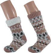 HomeSocks Antislip Cosy Roze