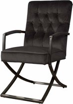 Luton Armchair | 60x56x98 | Donker antraciet