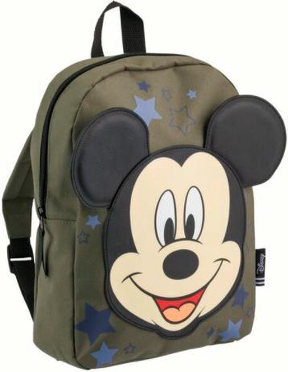 Disney Mickey Mouse Rugzak rugtas jongen - groen | bol.com