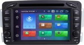 Mercedes Benz C klasse CLC Klasse CLK klasse G Klasse Android 10 navigatie en multimediasysteem 2GB+16GB DVD speler autoradio bluetooth usb wifi