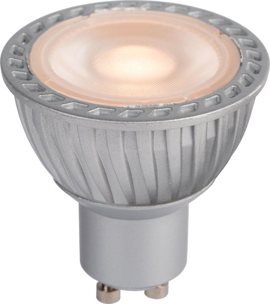 Lucide MR16 - Led lamp - Ø 5 cm - LED Dimb. - GU10 - 1x5W 2200K/2700K - 3  StepDim - Grijs